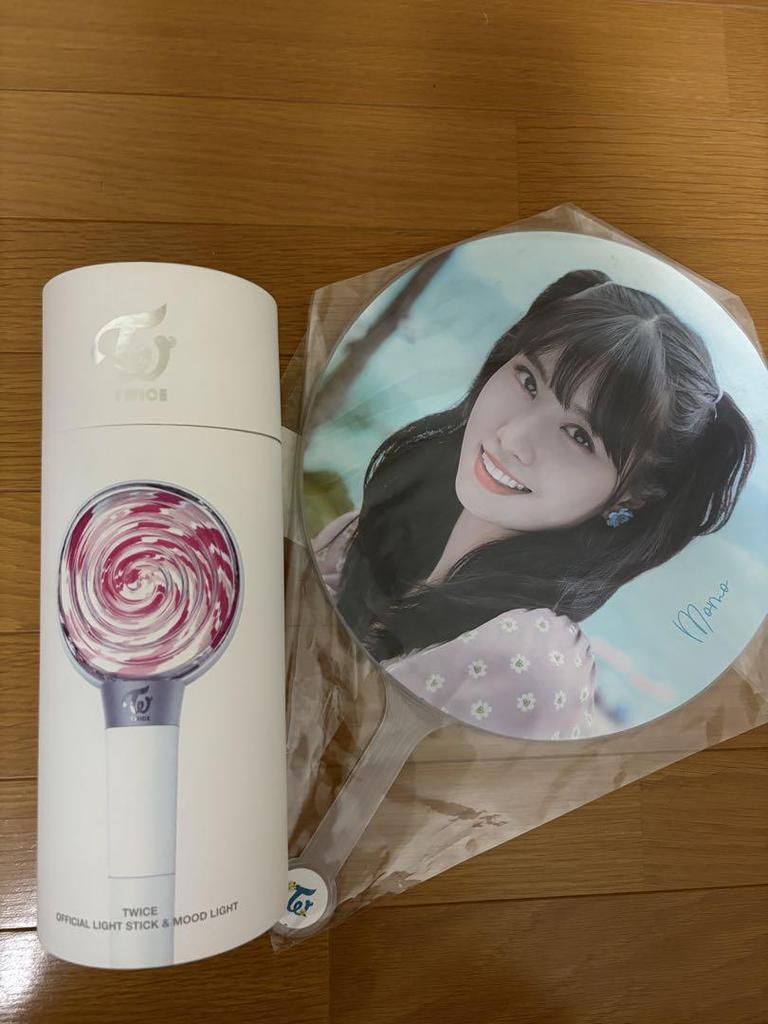 [USED] TWICE CD album set, official light stick and fan, 88 trading cards set