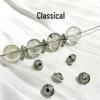 Antique Silver Spiral Spacer Beads for DIY Jewelry Making