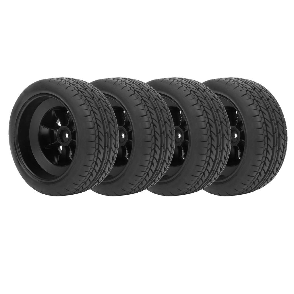 4pcs RC Short Course Truck Tire Tyre Wheel RC Accessory Fit for 1 10 Traxxas Slash (10044)