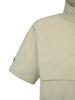 Discovery Expedition Freshvent Fulton Training Short Sleeve High Neck Anorak (L/Beige)