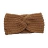 Bandeau Tressé Nœud Tête Croisée pour Femmes Automne Hiver Filles Accessoires Cheveux Couvre-chef Bandeau Élastique Accessoires Cheveux