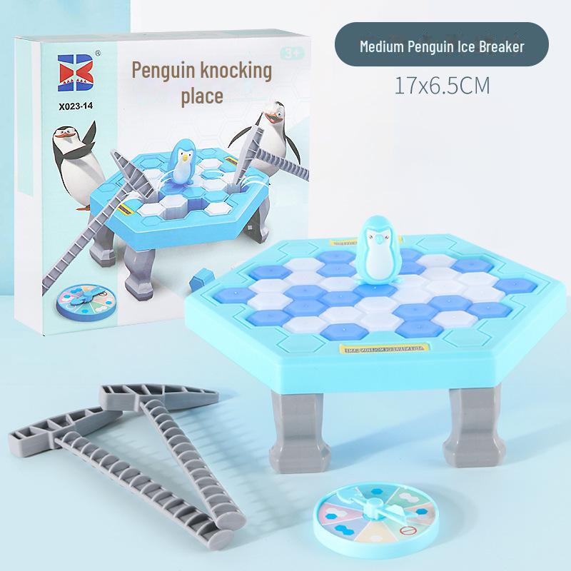 

Интерактивная игра «Пингвин-ледокол»: Обучающая настольная игрушка для развлечения родителей и детей