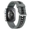 KALEBOL Silikonband für Huawei Watch Fit 4 Pro/Fit 4/Fit 3 Zweifarbiges Ersatz-Uhrenarmband