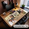 Custom Name Extended Mouse Pad,Apache 207 Gaming Desk Mat For Home Office Desktop Decor