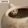 250ml Coarse Pottery Xishi Teapot Vintage Tea Infuser Pot Household Tea Maker Kettle With Filter Puer Tea Services Collection