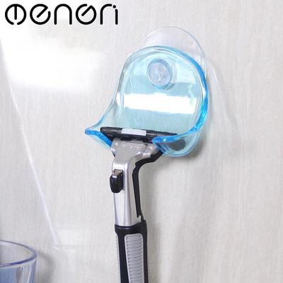 Razor Rack Suction CupRazor Holder Wall Hook Hangers Towel Home Suction Cup Shaver Storage RackBathroom Accessories Set