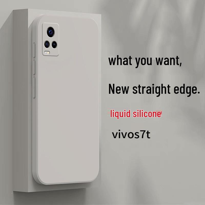Vivo S7t V2080A Silicone Protective Phone Case Full Coverage