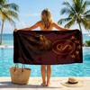 Galatasaray Fashion Beach Towel: Ideal for Summer Adventures Soft, Absorbent and Quick Drying Suitable for Swimming and Bathing
