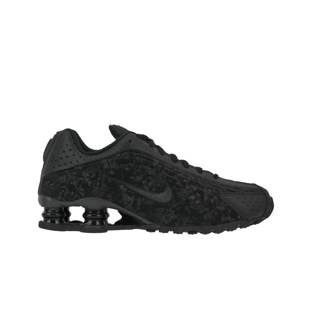 Nike Shox R4 Black Floral Women Sneakers Dark-Smoke-Grey HV0934-002