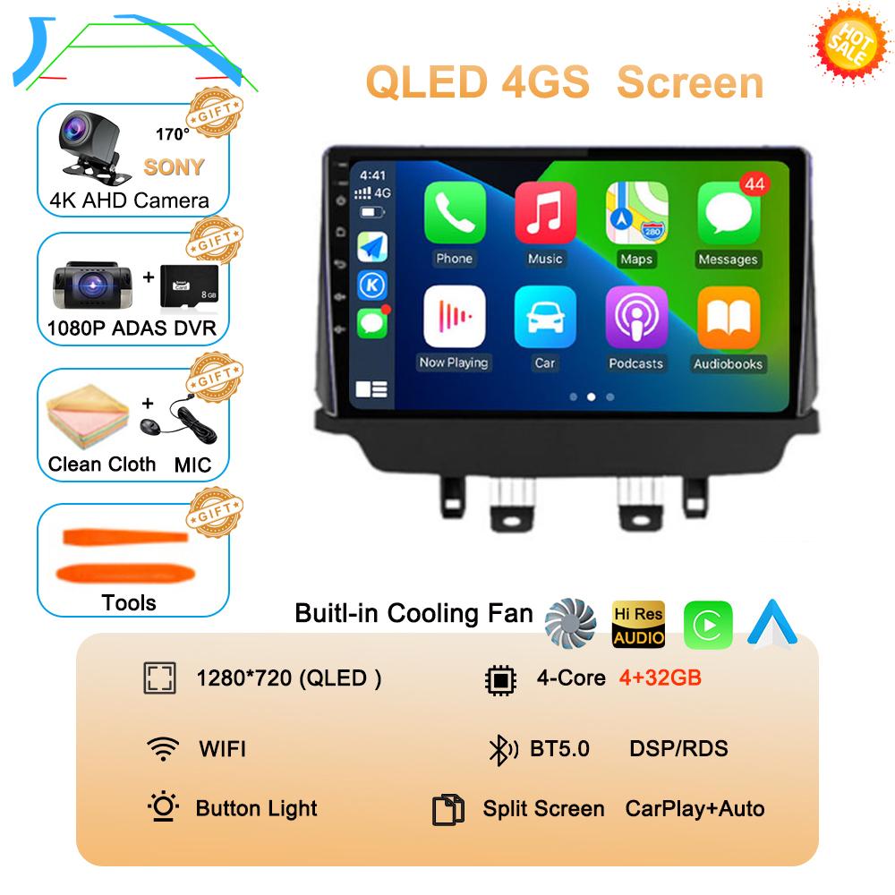 Car Radio Android 14 For Mazda CX-3 CX3 Mazda 2 DK 2014 - 2021 Multimedia Video Player QLED GPS Navigation Wireless Carplay Auto