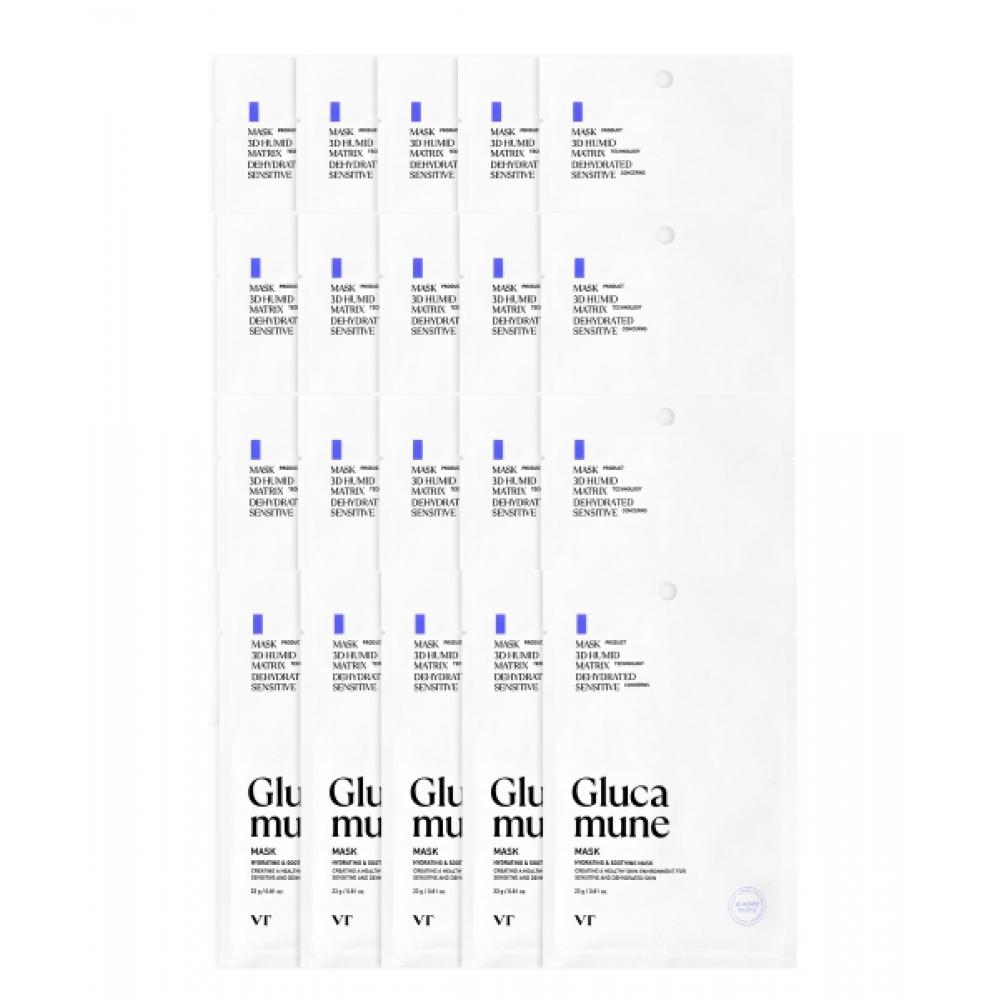 Vt Cosmetics Vt Glucoman Mask 20 Sheets NONE