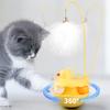 Interactive Cat Feather Toy, 2025 New Automatic Interactive Cat Toy, Suitable For Indoor Cat Exercise Feather Toy, All Varieties