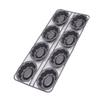 Fluted Cake Pan Cloud Shaped Carbon Steel Nonstick Flan Mold Pan for Chocolate Dessert Home Kitchen