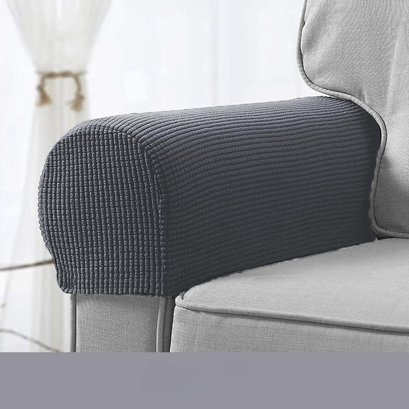 

2 шт./комплект чехлов для подлокотников дивана, чехол для подлокотника дивана, чехлы для подлокотников дивана, домашний декор 2pcs/set темно серый