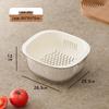 TAYHEE Square Multi-functional Kitchen Drain Basket
