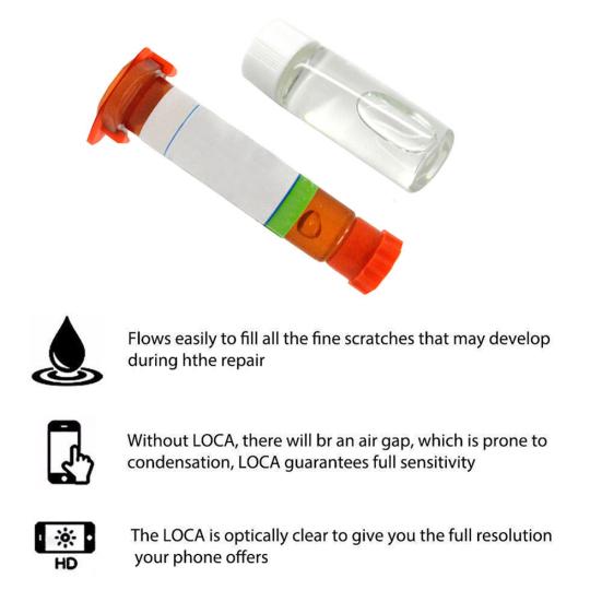 Kit ecran tactil din sticlă frontală de schimb pentru Samsung Galaxy S10e SM-G970F G970