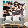 Kurokos Basketball Wandteppich für Schlafzimmer Ästhetik Klassenzimmer Wandbehänge für Wohnzimmer Studentenwohnheim Büro, Ideales Kreatives Geschenk