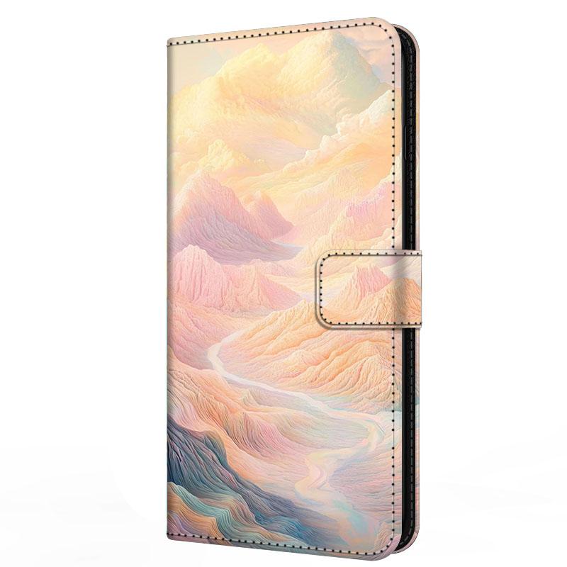 For Samsung A16 Magnetic Wallet Shell Relief Capa Leather Case Protector Book Flip Cover Galaxy A06 A56 A26 A36 A 16 06 56 36 26