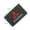 Emblema de Coche de PVC Alfombrilla Antideslizante Tablero Pad para Teléfono Móvil Para Mitsubishi L200 ASX Pajero Lancerex Evo Mirage Attrage Eclipse Cross LO7