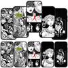 For Samsung Galaxy S24 S23 iPhone 16 15 14 Xiaomi Redmi Note 13 12 11 10 8 Plus 9 Pro 14CMax X XR Phone Case Comics Tomie Junji Ito OPPO Huawei Cover