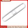 Car Center Klimaanlage A/C Vent Cover Zierrahmen für Hyundai Kona Encino Kauai 2017 – SUV-Innenraum