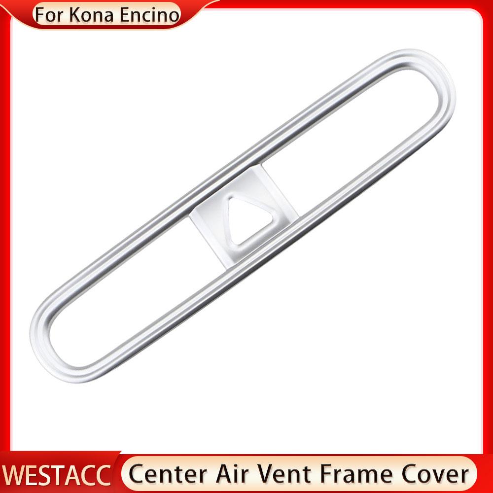 Car Center A/C Aer Condiționat Capac Aerisire Cadru pentru Hyundai Kona Encino Kauai 2017 - Interior SUV