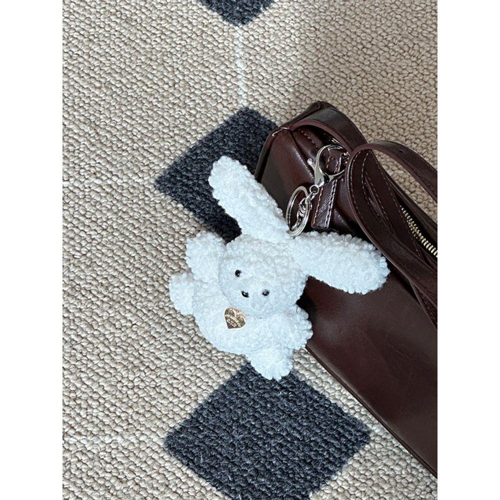 Quartevv Toto-weiß (Taschenschlüsselring)