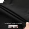 Men's Summer Thin Ice Silk Quick-Dry Loose Straight-Leg Western Drape Trousers