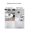 Digital Thermometer Hygrometer Large LCD Screen Temperature Humidity Monitor Indoor Outdoor Home Office Desk Clock Auto Sensor