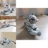 Large Realistic White Tiger Plush Animal 30cm Hairy Stuffed Toy Perfect For Kids