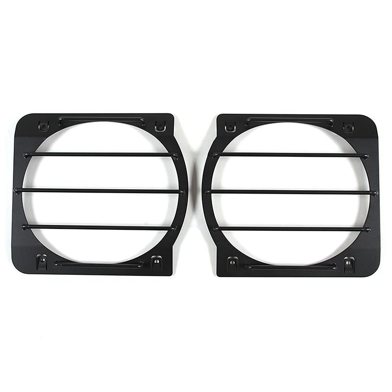 

For INEOS Grenadier 2020-2026 Carbon Steel Black Car Headlight Lampshade Protection Net Cover Accessories Car Modification матовий чорний колір