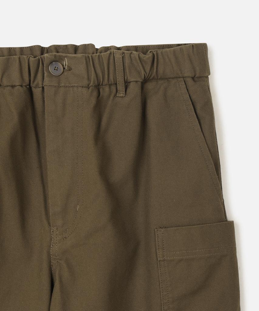 247Silijeu [247 X Vana] Half-Set Cotton Surge Pocket Pants Brown