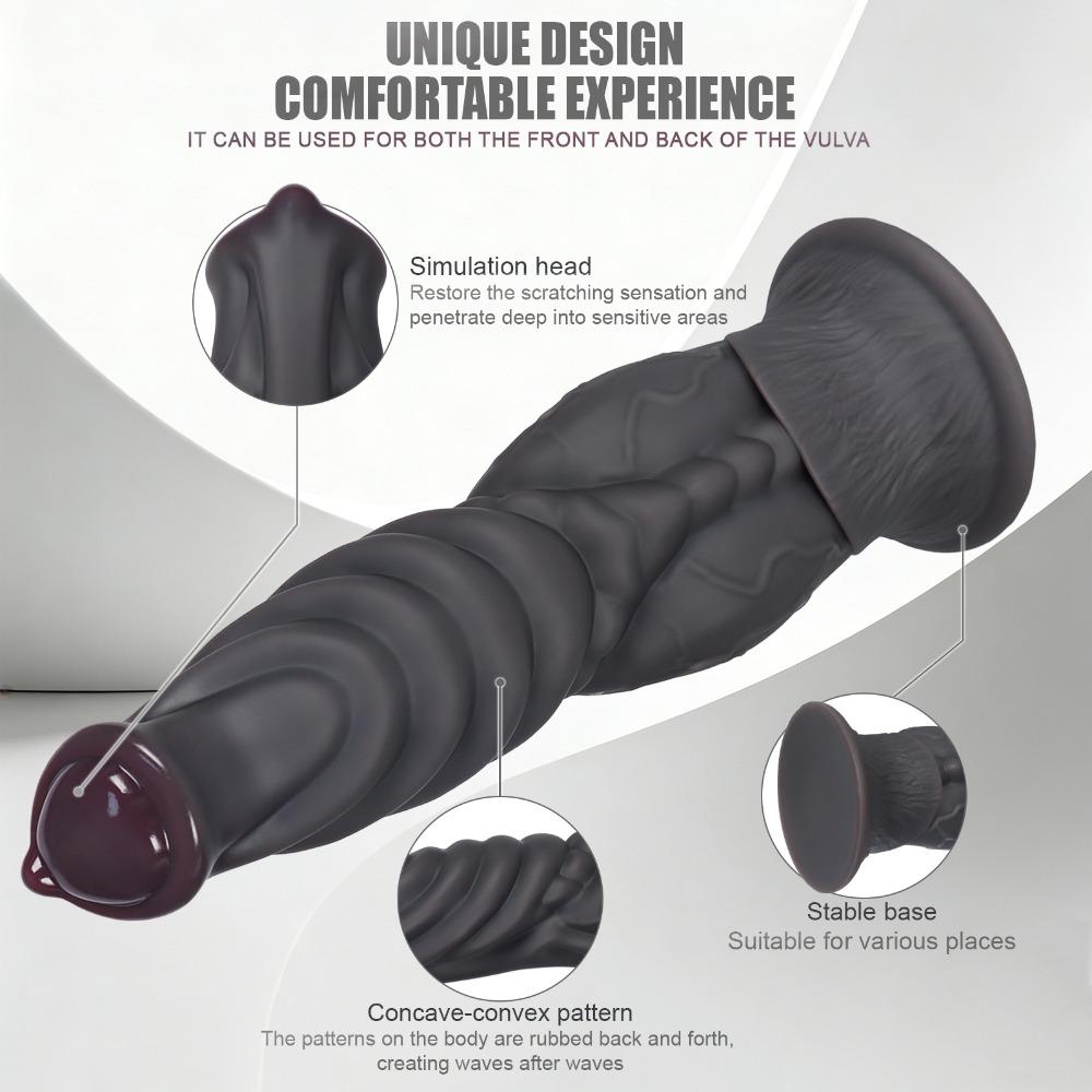 Unique Design Anal Plug Soft Silicone Anal Trainer For Male Female Daily Wear Relax Toy