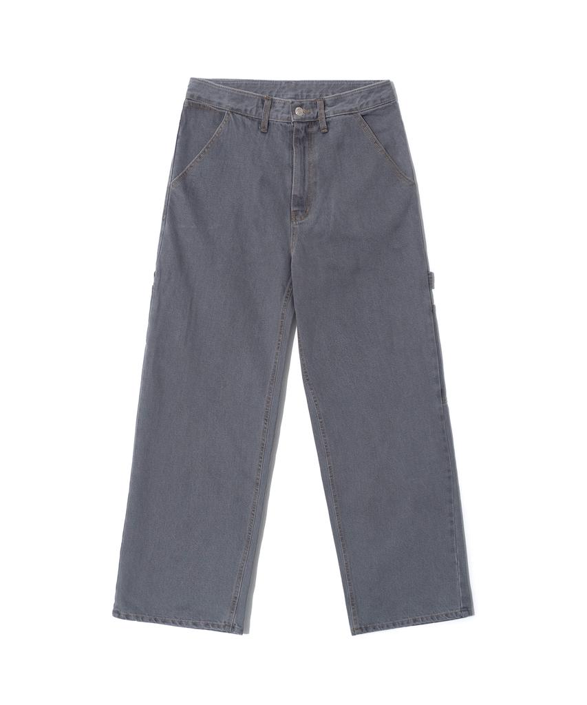 QT8 GARMENTS Rg Denim Carpenter Pant (Grey)