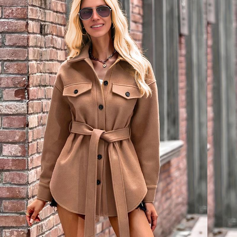 Women's Fashion Short Jacket Casual Windbreaker Jacket
