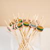 Custom Disposable Bamboo Fruit Skewers - Creative Dessert Art