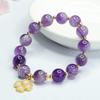 Juan Yu Lavender Amethyst Four-Leaf Clover Bracelet CB3071801