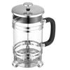 French Press Coffee Maker, 1 Liter Borosilicate Glass Coffee Press Tea Maker with Stainless Steel Filter, Large Glass French Presses Cold Brew for