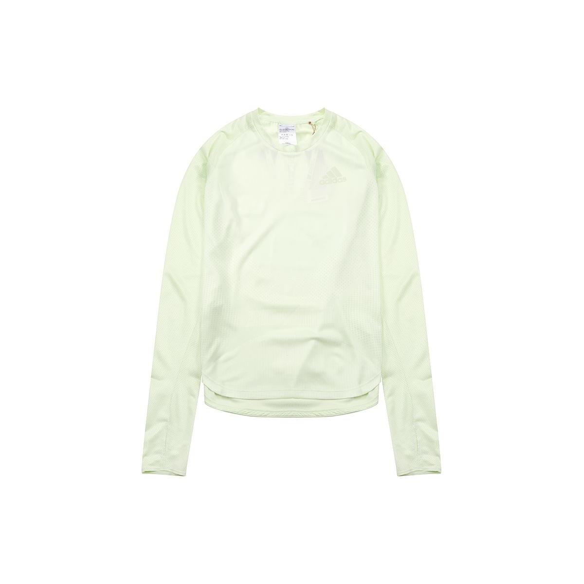 (WMNS) adidas Parley Adizero T-shirt  green  Women s HB9318 L