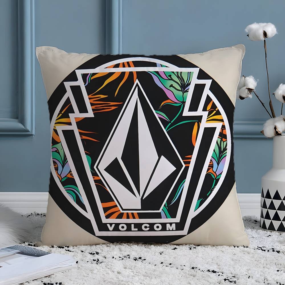 Extremsportarten Stein Volcom-V Kissenbezug Seidig elegant Komfort Sofa Bett Unsichtbarer Reißverschluss Strandkissenbezug
