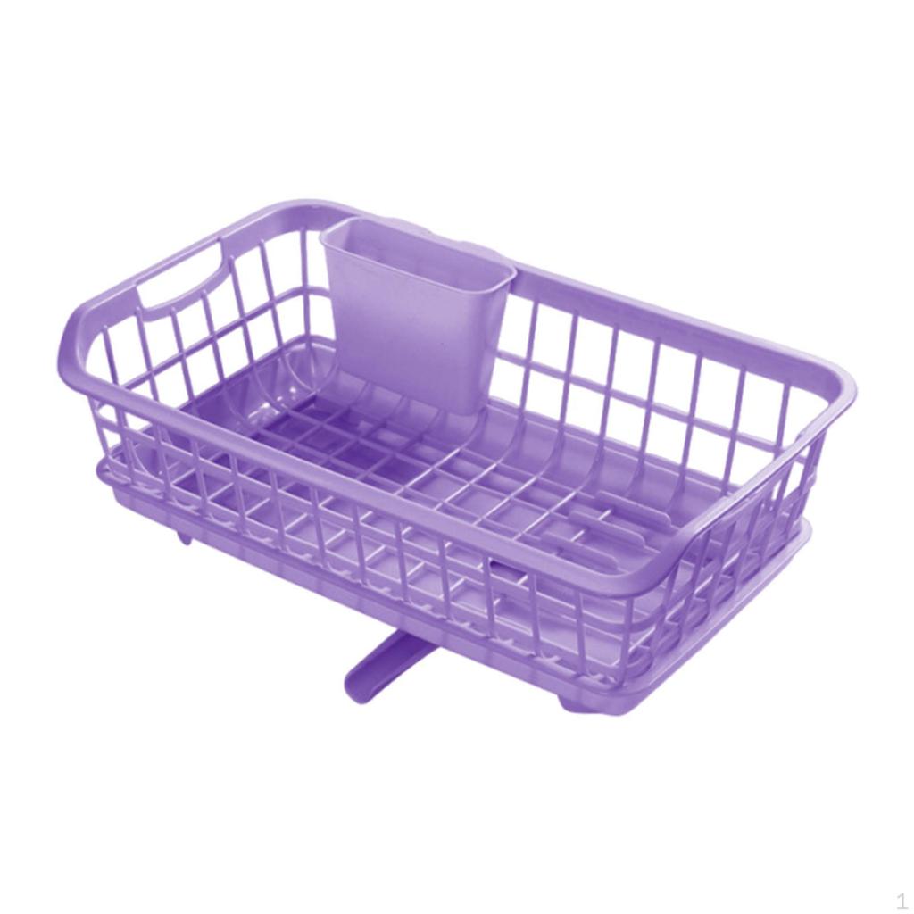 Bowl Dryer Stand with Pouring Out, Self -vaution Portable Kitchen Drying Shelf, Counter Game