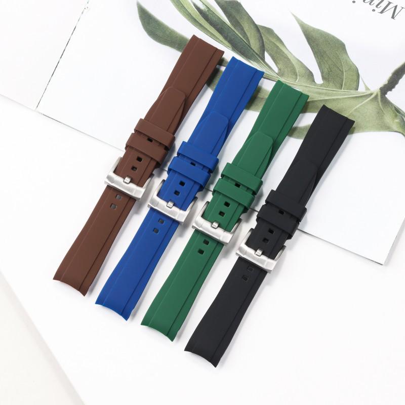 Pasek silikonowy Citizen Universal z zakrzywionymi końcówkami (19-24 mm)