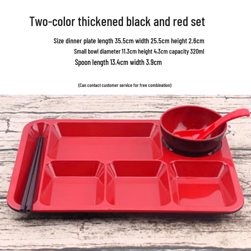 

Commercial Divided Melamine Canteen Tray