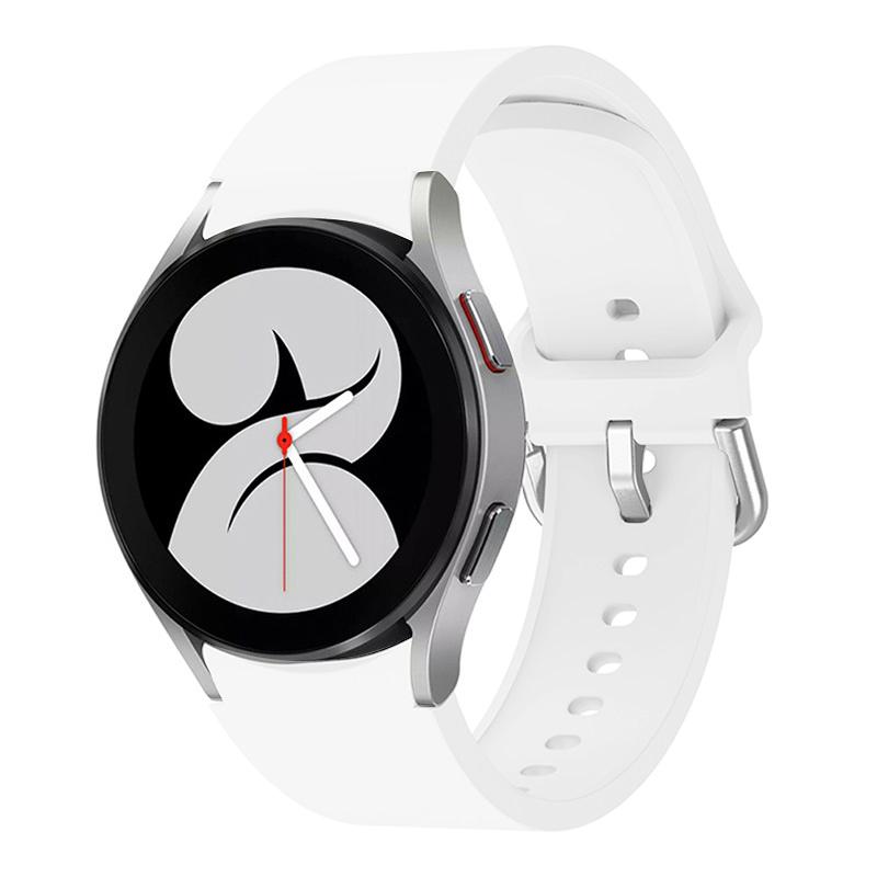 20mm řemínek na hodinky Pro Samsung Galaxy Watch 7/5/6 44mm 40mm Silikonový náramek Galaxy Watch 4 classic/5 pro 47mm 43mm 46 45mm pásek