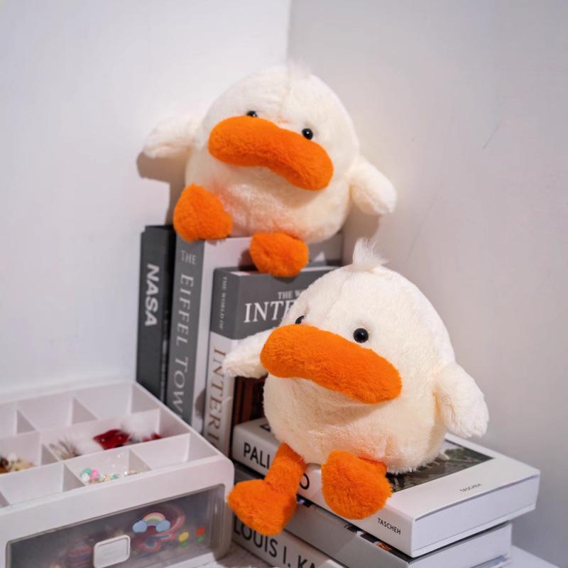 UK JC Delia Duck Plush Toy Spot Thick-lipped Duck Doll Fried Yellow Duck Doll Sad Big-billed Duck