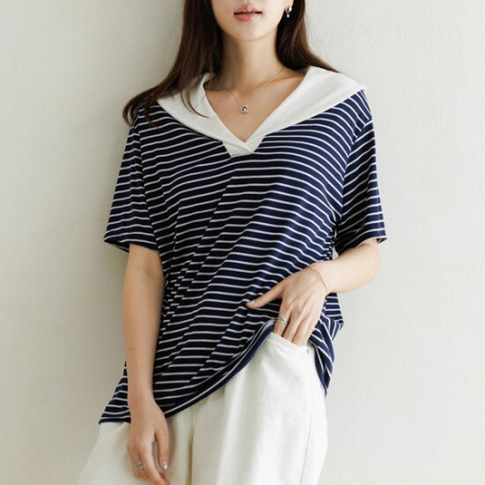 Dedra Sailor STripe T shirT Tbf3100