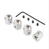 Anti-theft Car Wheel Tire Stem Valve Caps for Peugeot 407 206 107 307 308 406 408 208 301 3008 2008 208XS 208GTi Exterior