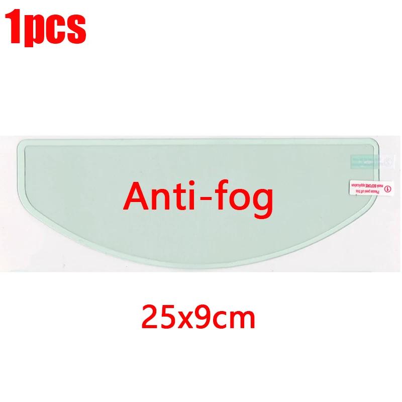 Motorcycle Helmet Clear Anti-Fog Rainproof Film Helmet Lens Durable Nano Coating Sticker Moto Safety Driving Helmet Accessories