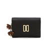 Daks Azalea Black Leather Dd Decoration Wallet