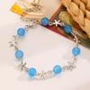 French Retro Crystal Beaded Pearl Bracelet for Women - Purple, Niche Design